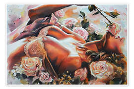 Poster Blumensträuße und Rosen - EllectraArt