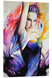 Acrylglasbild Black Swan