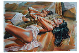 Acrylglasbild Seven Sunsets VI - EllectraArt