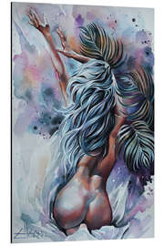 Alubild Palmblätter - EllectraArt