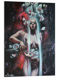 Gallery Print Rot und Weiß