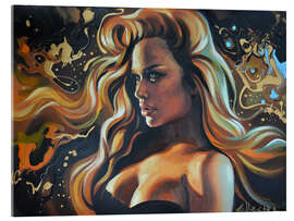 Acrylglasbild Gold Dust - EllectraArt