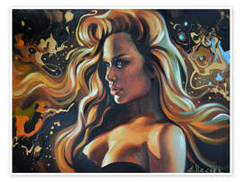 Wandbild Gold Dust - EllectraArt