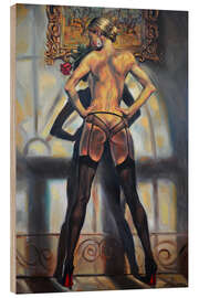 Holzbild Fading Shadows