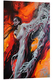 Alubild Glowing East - EllectraArt