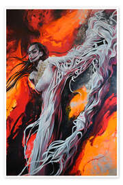 Poster Glowing East - EllectraArt