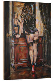 Holzbild Reflection III