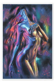 Wandbild Burn - EllectraArt