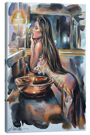 Leinwandbild Lippenstift