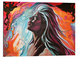 Alubild Frozen Flame - EllectraArt