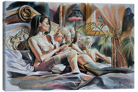 Leinwandbild Nach Mitternacht - EllectraArt