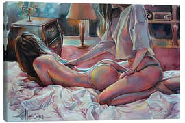 Leinwandbild Carmin Glimmer