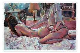 Poster Carmin Glimmer