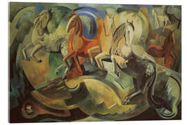 Acrylglasbild Abstraktion von Pferden, 1939 - Mainie Jellett