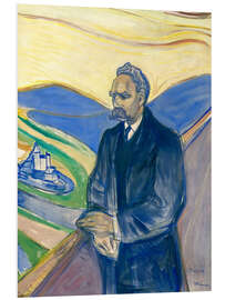 Hartschaumbild Friedrich Nietzsche, 1906