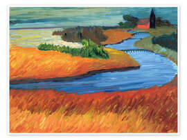 Poster Prerowstrom, 1911 - Marianne von Werefkin