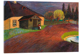 Acrylglasbild Souvenir, 1907 - Marianne von Werefkin