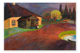 Wandbild Souvenir, 1907 - Marianne von Werefkin