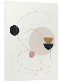 Hartschaumbild Abstrakte Minimal Art