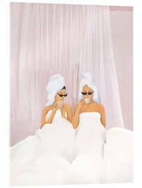 Acrylglasbild Morgen mit einer Freundin - Branka Kodžoman
