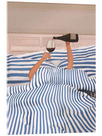 Acrylglasbild Morgenwein