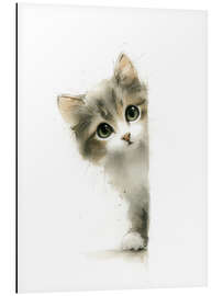 Alubild Entzückendes Kätzchen - DejaReve