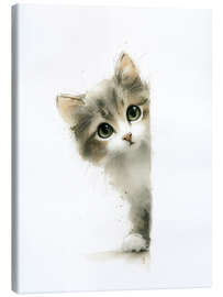 Leinwandbild Entzückendes Kätzchen - DejaReve