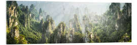Acrylglasbild Zhangjiajie-Nationalpark