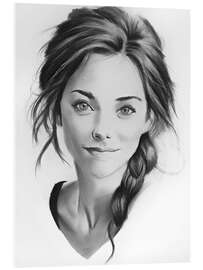 Acrylglasbild Die stille Blüte