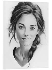 Magnettafel Die stille Blüte