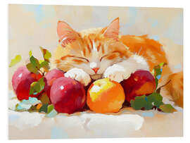 Hartschaumbild Mittagsschlaf