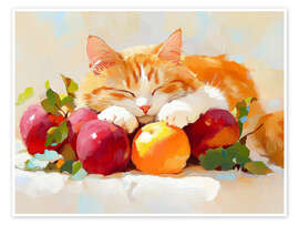 Poster Mittagsschlaf