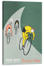 Leinwandbild Ryukyuan-American Bicycle Race