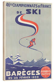 Holzbild 46. Französische Skimeisterschaften (Französisch)