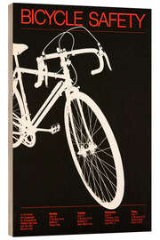 Holzbild Bicycle Safety - Vintage Advertising Collection