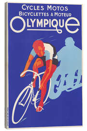 Leinwandbild Fahrräder Olympique (Französisch), 1931