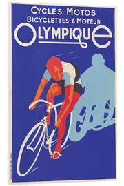 Hartschaumbild Fahrräder Olympique (Französisch), 1931