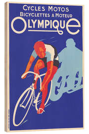 Holzbild Fahrräder Olympique (Französisch), 1931