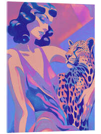 Acrylglasbild Powerful Woman