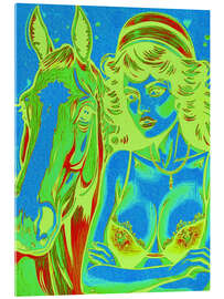 Acrylglasbild Pferdestärken - Samantha Oliver