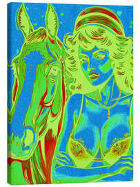 Leinwandbild Pferdestärken - Samantha Oliver