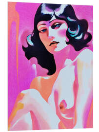 Hartschaumbild Naked Goddess