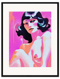 Gerahmter Kunstdruck Naked Goddess