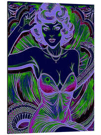 Alubild Schlangendame