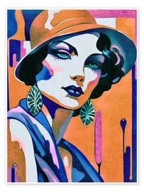 Wandbild Independent Woman - Samantha Oliver