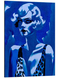 Alubild Lady In Blue - Samantha Oliver