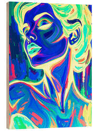 Holzbild Lady Pride - Samantha Oliver