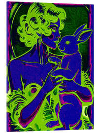 Acrylglasbild Lady Magic