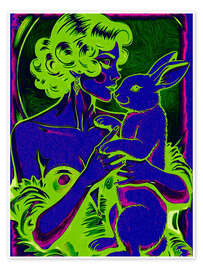 Wandbild Lady Magic - Samantha Oliver