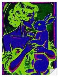 Wandsticker Lady Magic